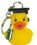 Custom Rubber Graduate Duck Key Chain, Price/piece