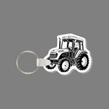 Key Ring & Punch Tag - Tractor (Left Side View)
