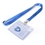 Custom 1/2" Polyester lanyards with Badge Holder, Price/piece