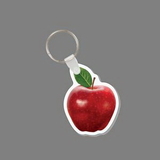 Key Ring & Full Color Punch Tag - Red Apple