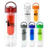 Custom On The Go Water Bottle with Infuser, 2.75