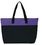 Custom Deluxe Tote Bag W/ Side Zippered Pocket, Price/piece