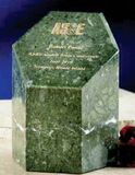 Custom Genuine Marble Super Hexagon Award