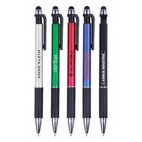 Custom Stylus Ballpoint Pen, The Julius Stylus & Pen, 5.875" L x 1/2" W