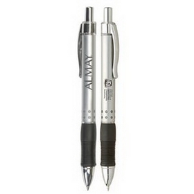 Custom Metal Pen w/Dot Accents, 5.375" L
