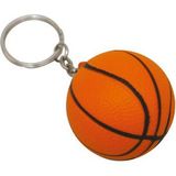 Custom Stress Basketball Keyring, 40mm L x 40mm W x 40mm H