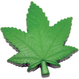 Custom Cannabis Leaf Squeezie(R) Stress Reliever, 4