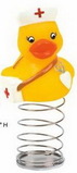 Custom Rubber Nurse Duck Bobble