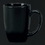 Custom Tall Black Mug, Price/piece