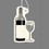 Custom Bottle (Wine W/Glass) Paper A/F, Price/piece