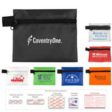 Custom On the Go First Aid Kit #1 w/ Polyester Zipper Pouch