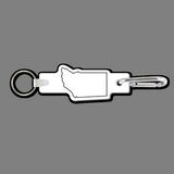 Custom Indiana State Key Clip