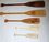 Custom Promotional wood paddles, 12" L x 4" W x 3/16" Thick, Price/piece