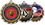 Custom Stock Brass Medal 1 3/16" w/ Area For 1" Insert, Price/piece