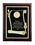 9"x12" Genuine Walnut Plaque, Takes Stamped Medallion Insert (Vertical), Price/piece