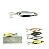 Custom Shiny Metal Fishing Lure w/Hook (3.5 Cm Long), 1.4