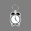 Key Ring & Punch Tag - Alarm Clock