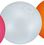 Custom 12" Inflatable Opaque White Beach Ball, Price/piece