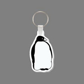 Custom Key Ring & Punch Tag - Penguin Tag