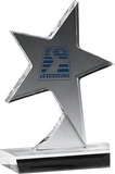 Custom Clear Standing Star Award (5
