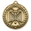 Custom 2 3/4'' Lacrosse Wreath Award Medallion, Price/piece