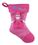 Custom Pink Sock Monkey Stocking 15", Price/piece