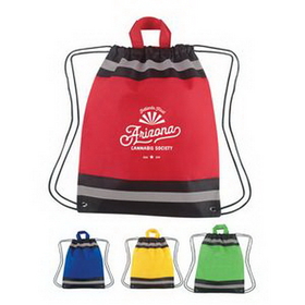 Custom Small Non-Woven Reflective Hit Sports Pack, 13" W x 16" H