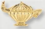 Custom Lamp of Learning Award Pin