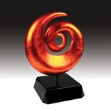 Custom Orange Art Sculpture Award (14