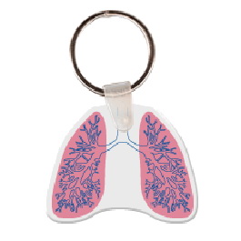 Custom Lungs Key Tag