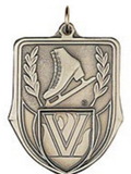 Custom 100 Series Stock Medal (Figure Skate) Gold, Silver, Bronze
