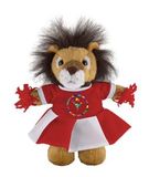 Custom Soft Plush Lion in Cheerleader Outfit 8