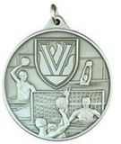 Custom 400 Series Stock Medal (Water Polo) Gold, Silver, Bronze