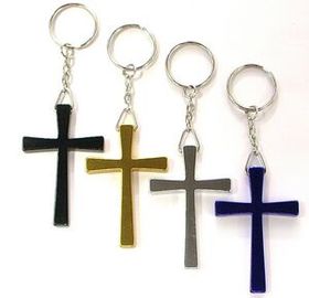 Custom Cross shape key holder, 1 1/2" L x 2 3/8" W