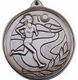 Custom 500 Series Stock Medal (Female Cross Country) Gold, Silver, Bronze