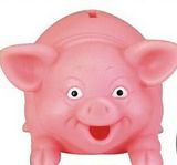 Custom Rubber Piggy Bank