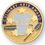 Blank Gold Culinary Arts Award Pin, 1" Diameter, Price/piece