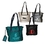 Custom Otaria Packable Tote Bag, 9 1/2" W x 16 1/4" H x 5" D, Price/piece