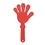 Custom Giant Hand Clapper - Red, 15" L, Price/piece