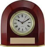 Custom Rosewood Oval Elliptical Edge Clock (5.25
