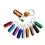 Custom Mini Pill Container Keychain/Pill Case With Keychain, 2" L x 0.87" W, Price/piece
