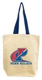 Custom Cotton Canvas Tote Bag with Contrasting Long Web Handles (15