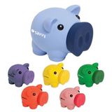 Custom Blue Piggy Bank