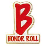 Blank School - B Honor Roll Pin, 1