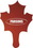 Custom Maple Leaf Foam Waver, Price/piece