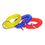 Custom Translucent Stretchable Wrist Coil w/Split Ring, Price/piece