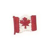 Custom International Collection Embroidered Applique - Flag of Canada