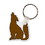 Custom Coyote Animal Key Tag, Price/piece