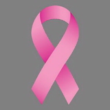 Custom Luggage Tag - Colorized Awareness Ribbon Bag Tag (Pink) -breast cancer awareness ribbon