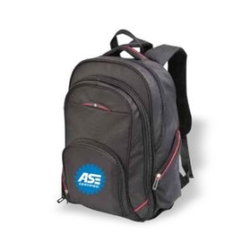 Signature Compu-Backpack, Promo Backpack, Custom Backpack, 13" L x 17" W x 6" H